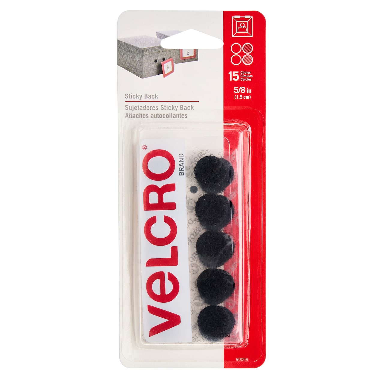 VELCRO® Brand Sticky Back Coins